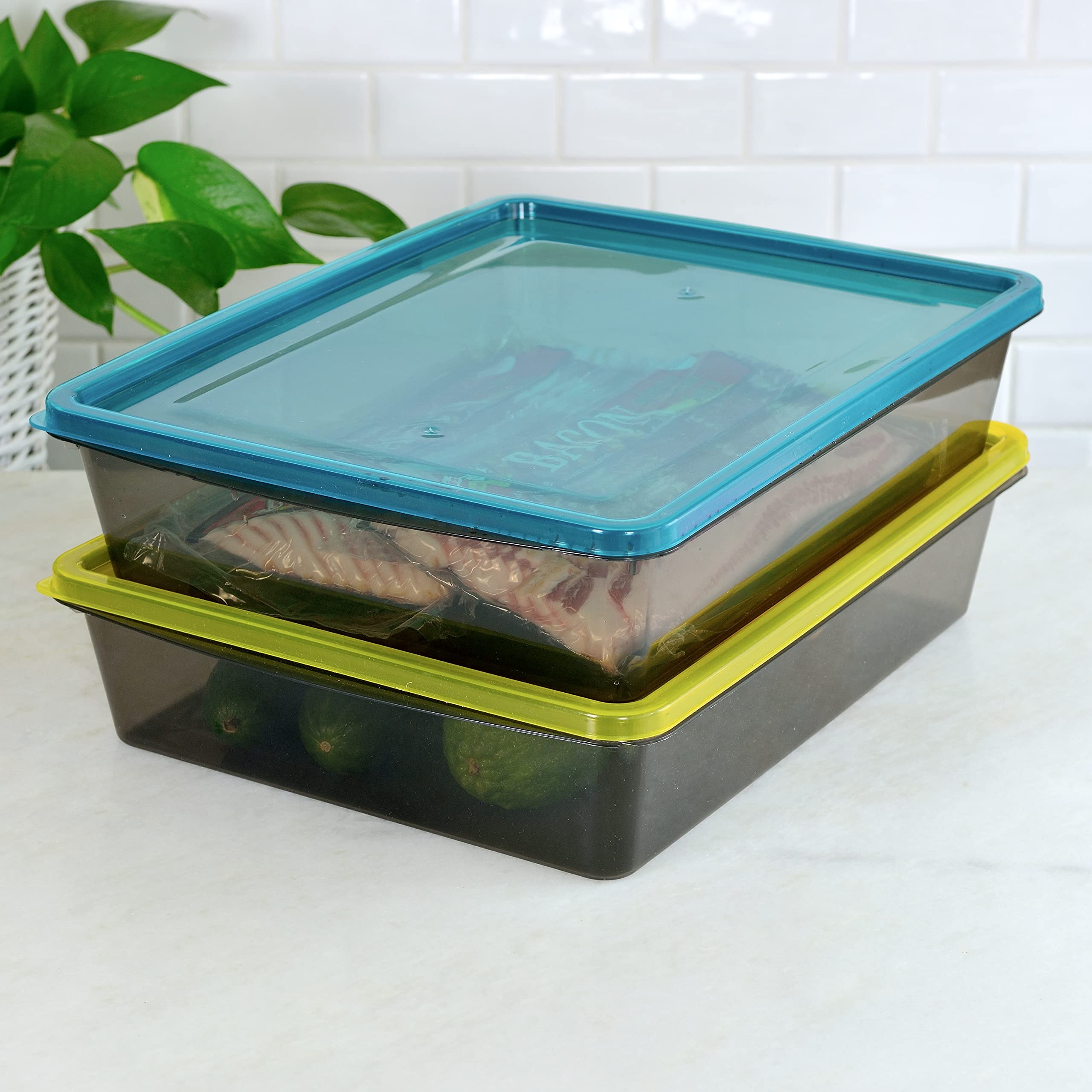 Youngever lid close-up highlighting tight-fit rim and durable plastic for odor control