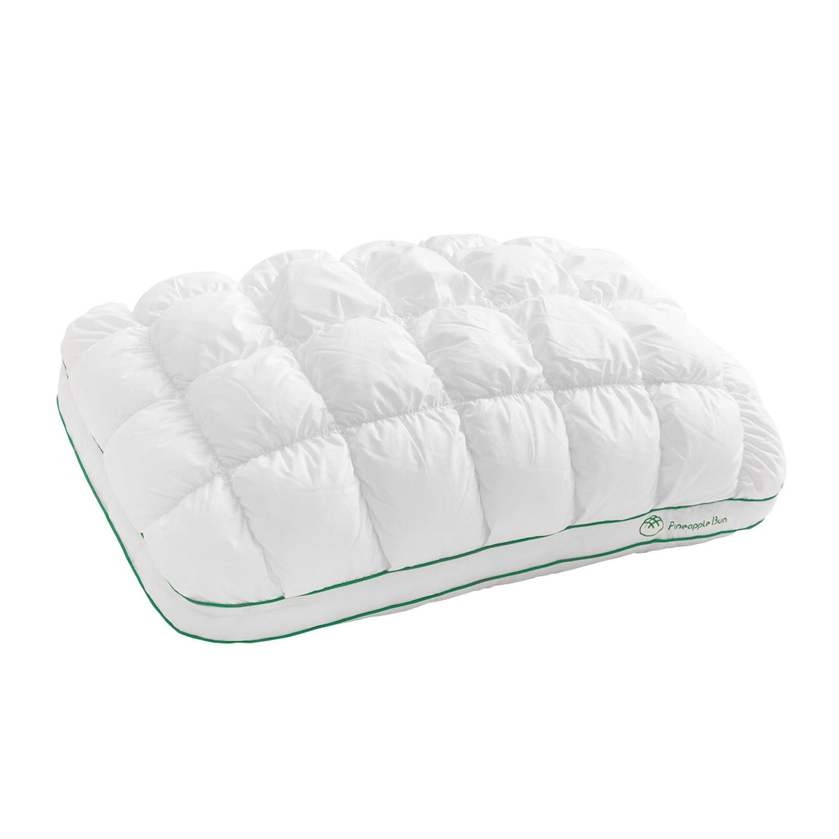 YOUR MOON front-facing queen pillow styled on bed for comfortable sleep