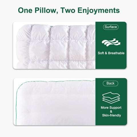 YOUR MOON pillow inside dryer regaining full fluffy loft quickly