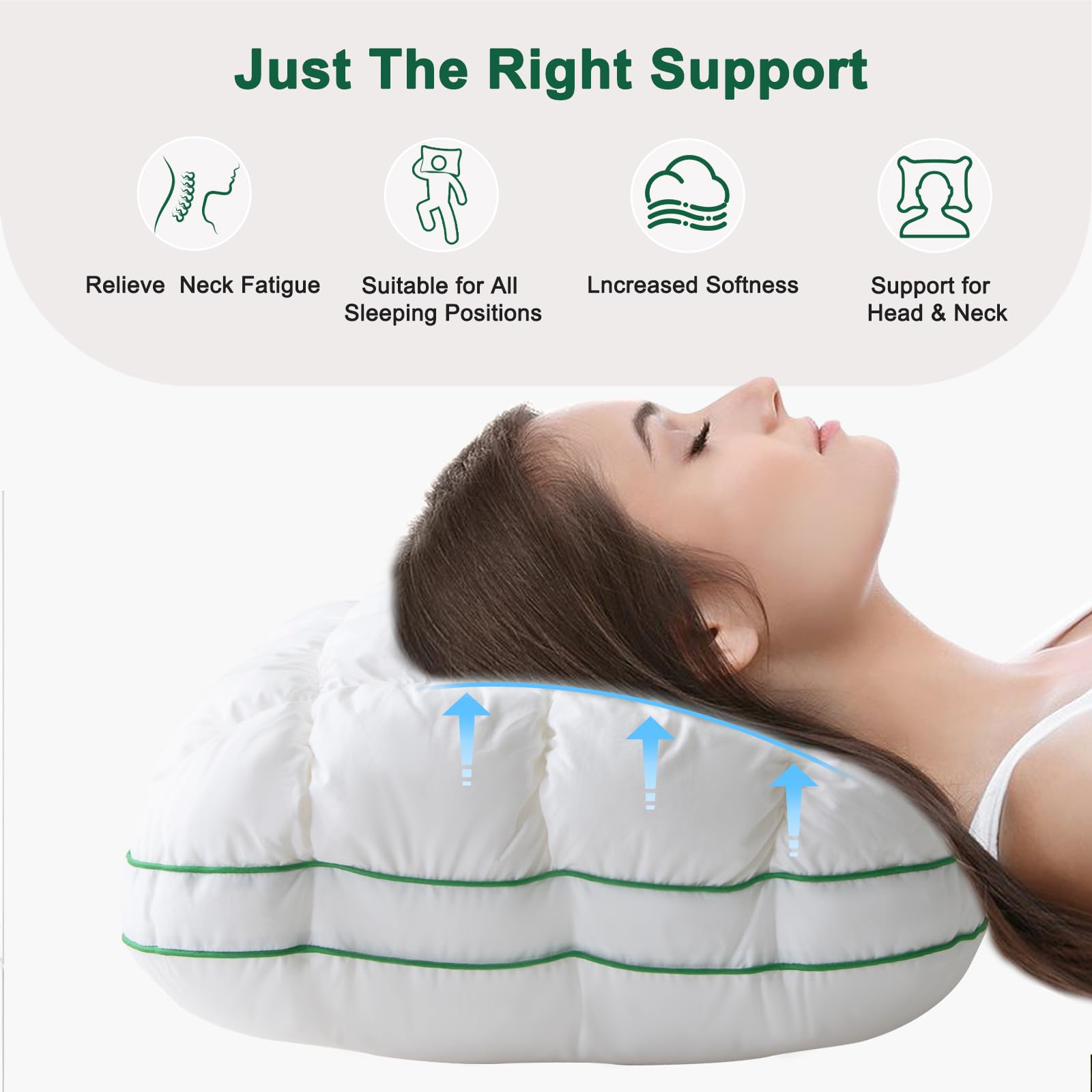 YOUR MOON pillow in a luxury bedroom creating an inviting sleep space