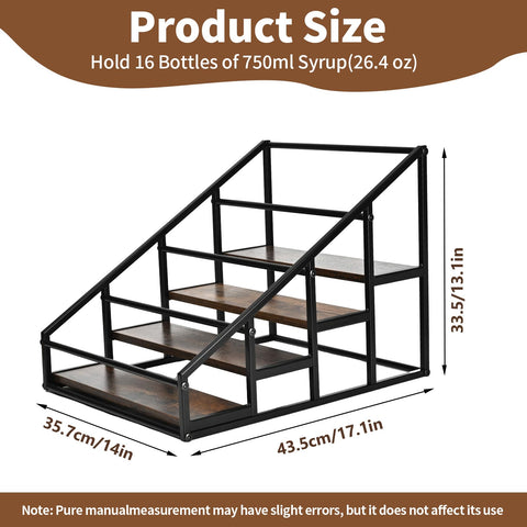YQBRAO side profile showing four stepped tiers for quick-flavor visibility