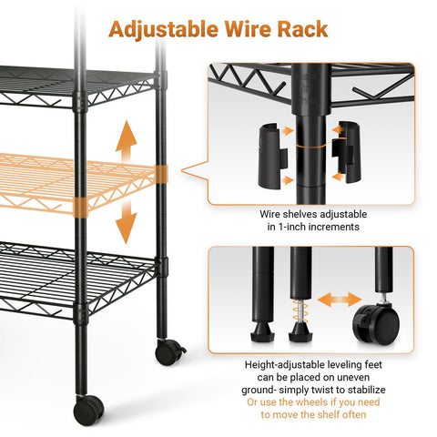 YSSOA hands snapping shelf into place showing tool-free assembly benefit