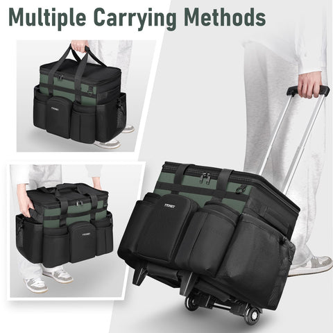 Ytonet side mesh and front garbage pocket for quick disposal