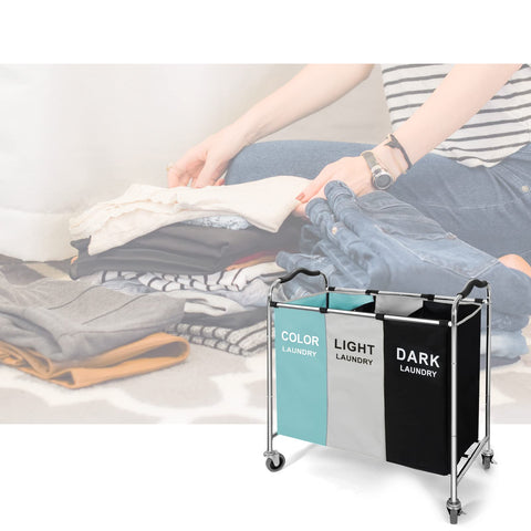 YUELAN lifestyle in dorm room with sorted laundry benefit: space-saving organization for busy homes