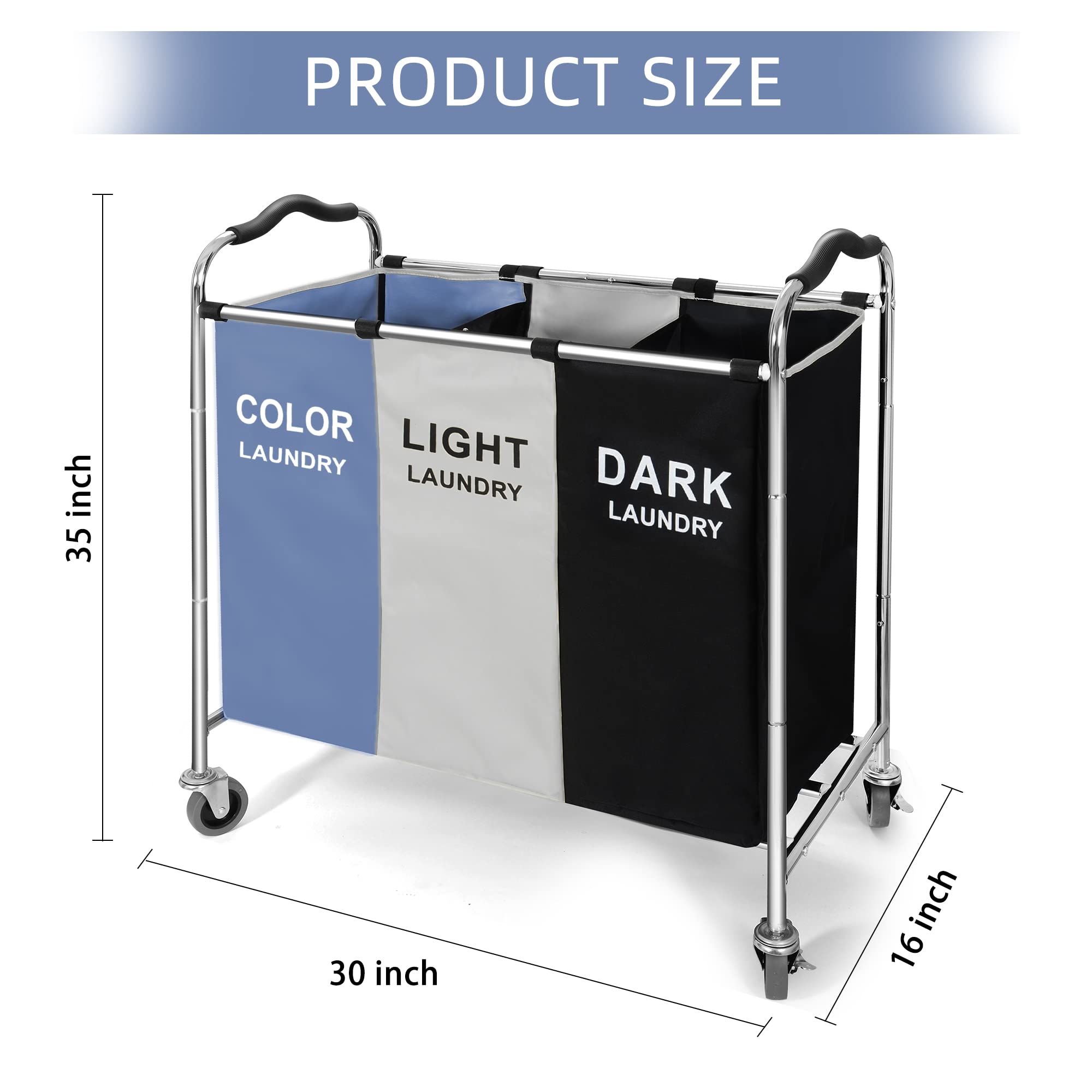 YUELAN waterproof bag interior detail showing easy-clean protection benefit