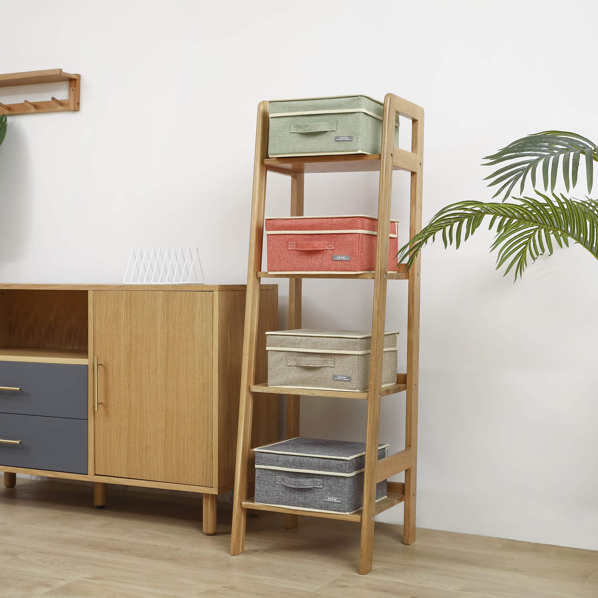 YueYue collapsed flat boxes showing space-saving foldable convenience