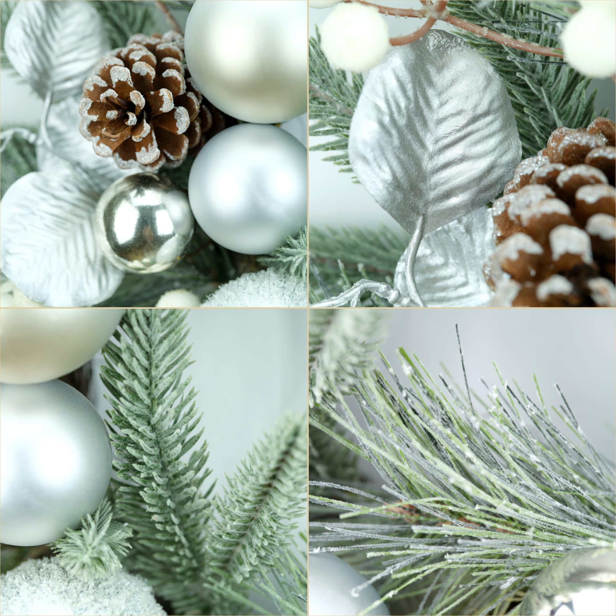 YULETIME porch lifestyle display showing welcoming seasonal decoration