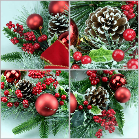 YULETIME rattan frame close-up showing sturdy natural texture