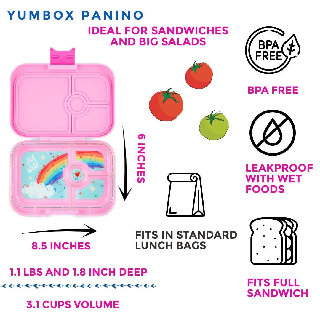 Yumbox close-up of silicone gasket highlighting leakproof seal and containment benefit