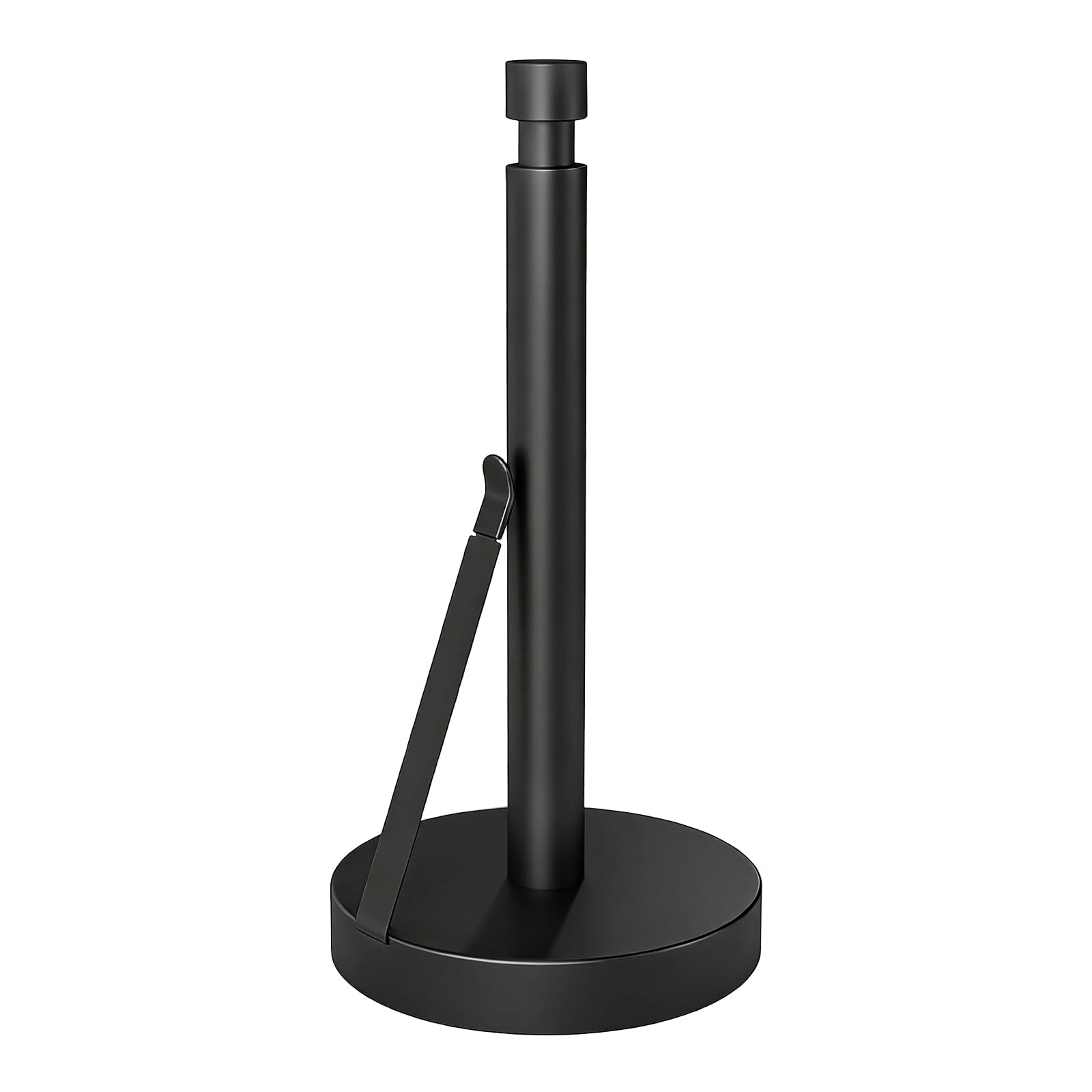 YUMORE front view on countertop shows stable, sleek holder benefit: organized space