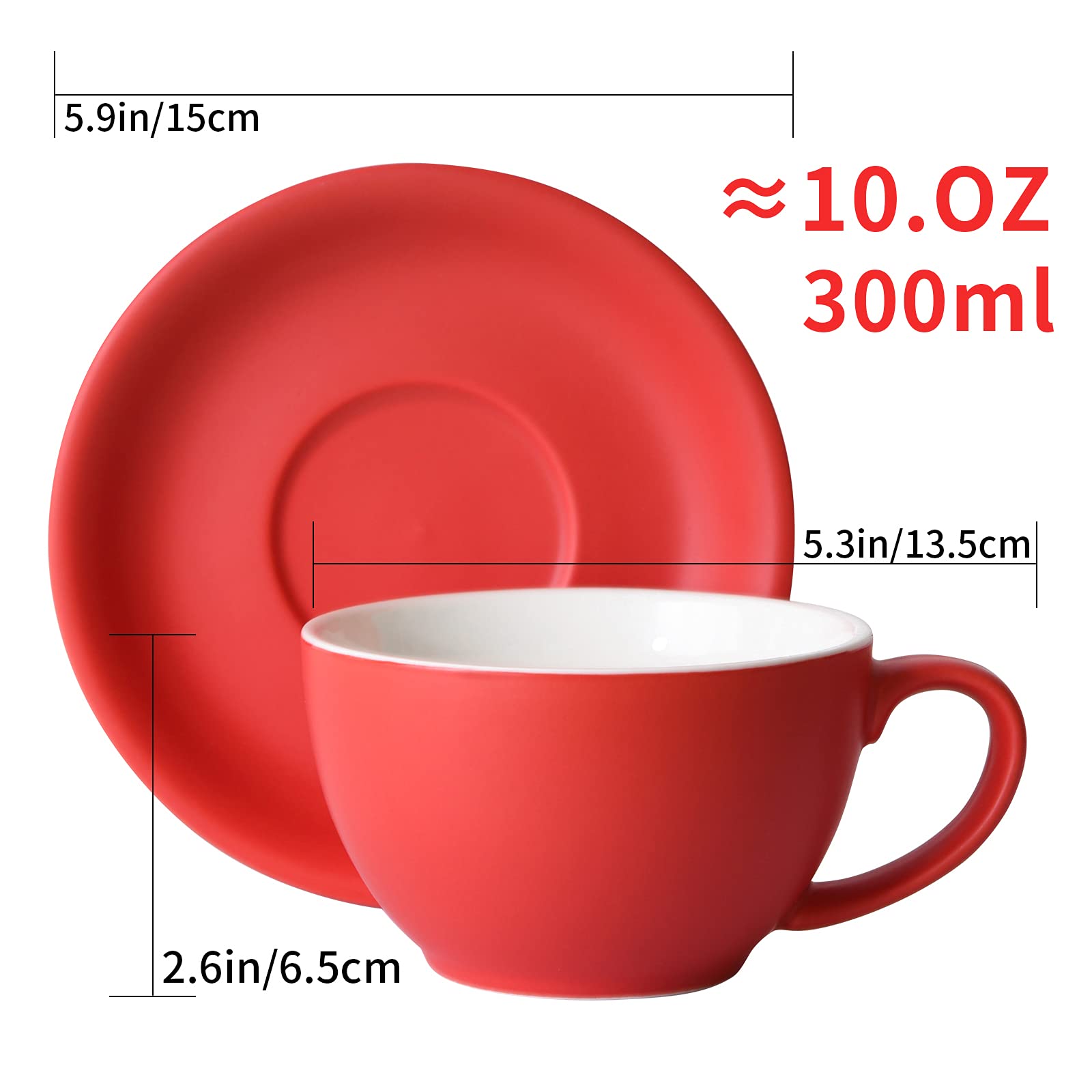 Yundu stacked cups display illustrating coordinated mixed color appeal