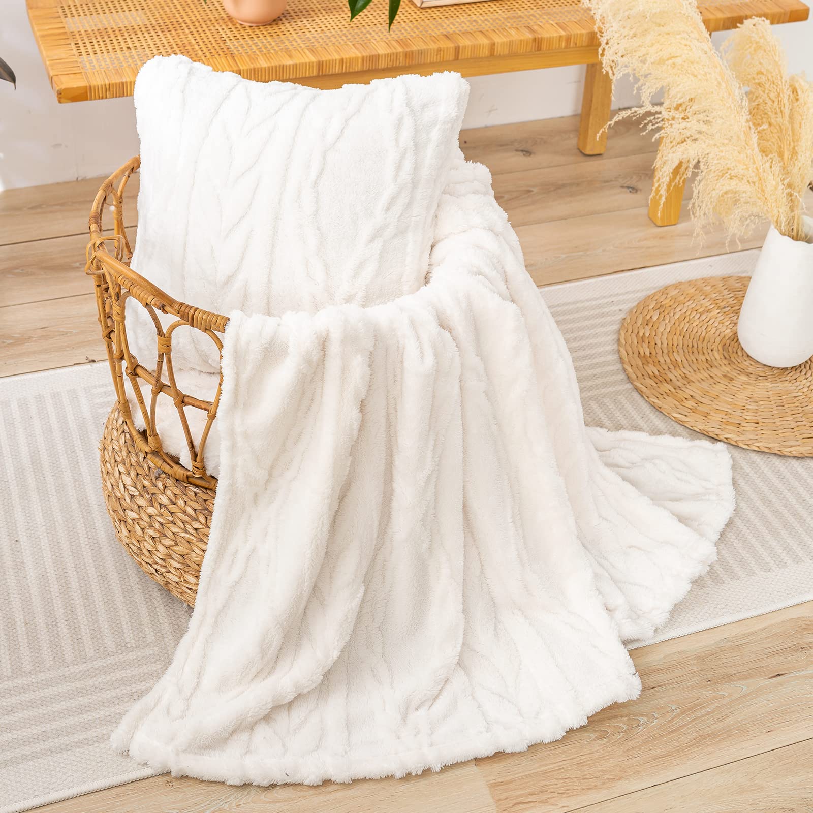 YUSOKI 3D boho pattern detail highlighting textured design for decor