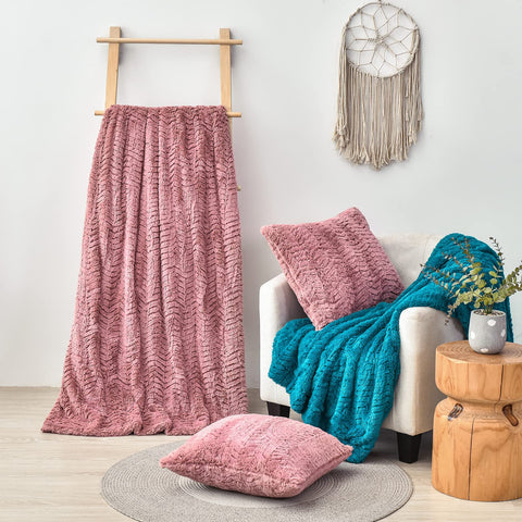 YUSOKI styled at bed end showing oversized coverage and decorative appeal