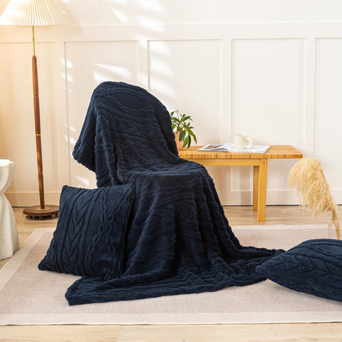 YUSOKI size comparison on chair showing 50x65 coverage for one person