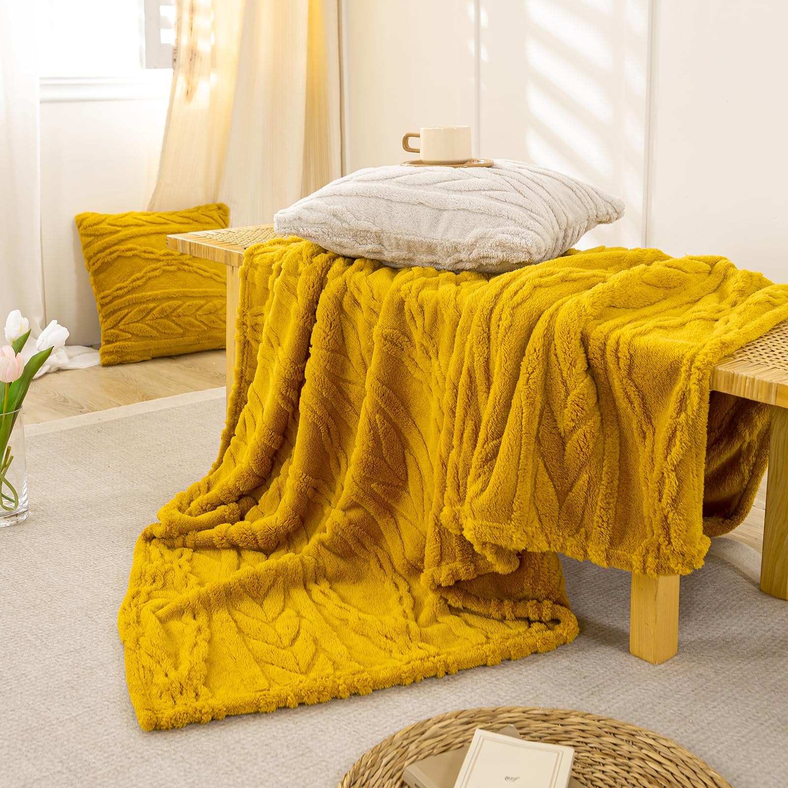 YUSOKI textured boho pattern detail showing raised design and visual depth