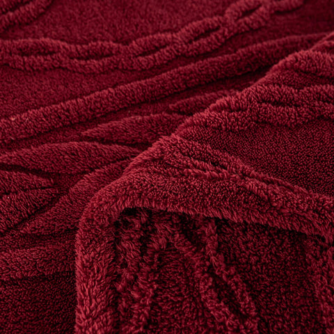 YUSOKI edge seam and label close-up showing durable finish
