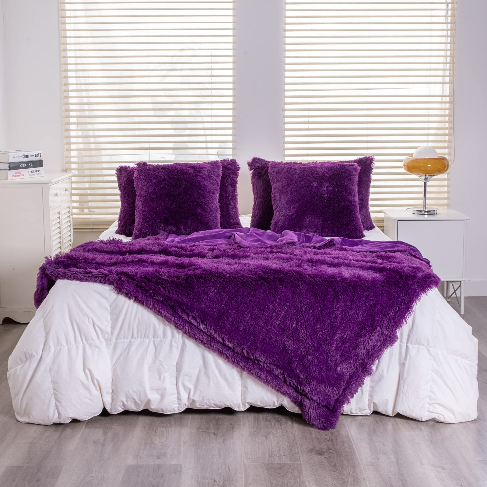 YUSOKI throw folded on bed styling for elevated bedroom decor