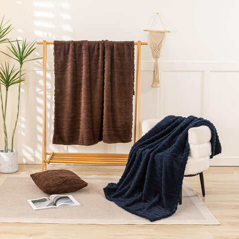 YUSOKI folded on sofa highlighting extra coverage and neat storage