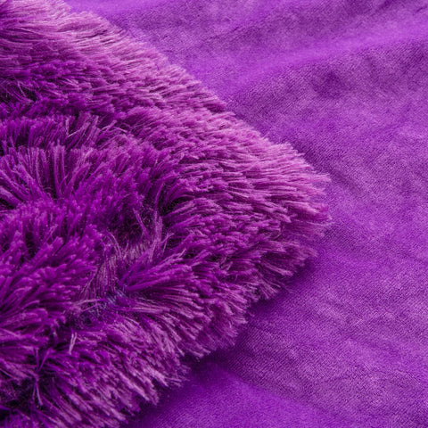 YUSOKI throw washing care tag zoom showing easy, machine-wash care