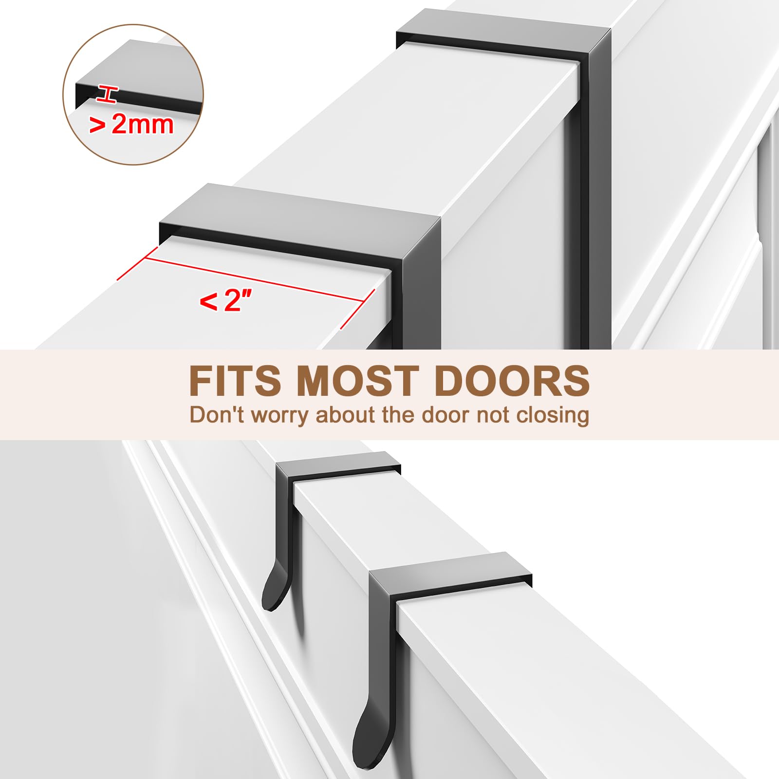 Yuyetuyo wall-mounted with screws demonstrating sturdy fixed installation advantage