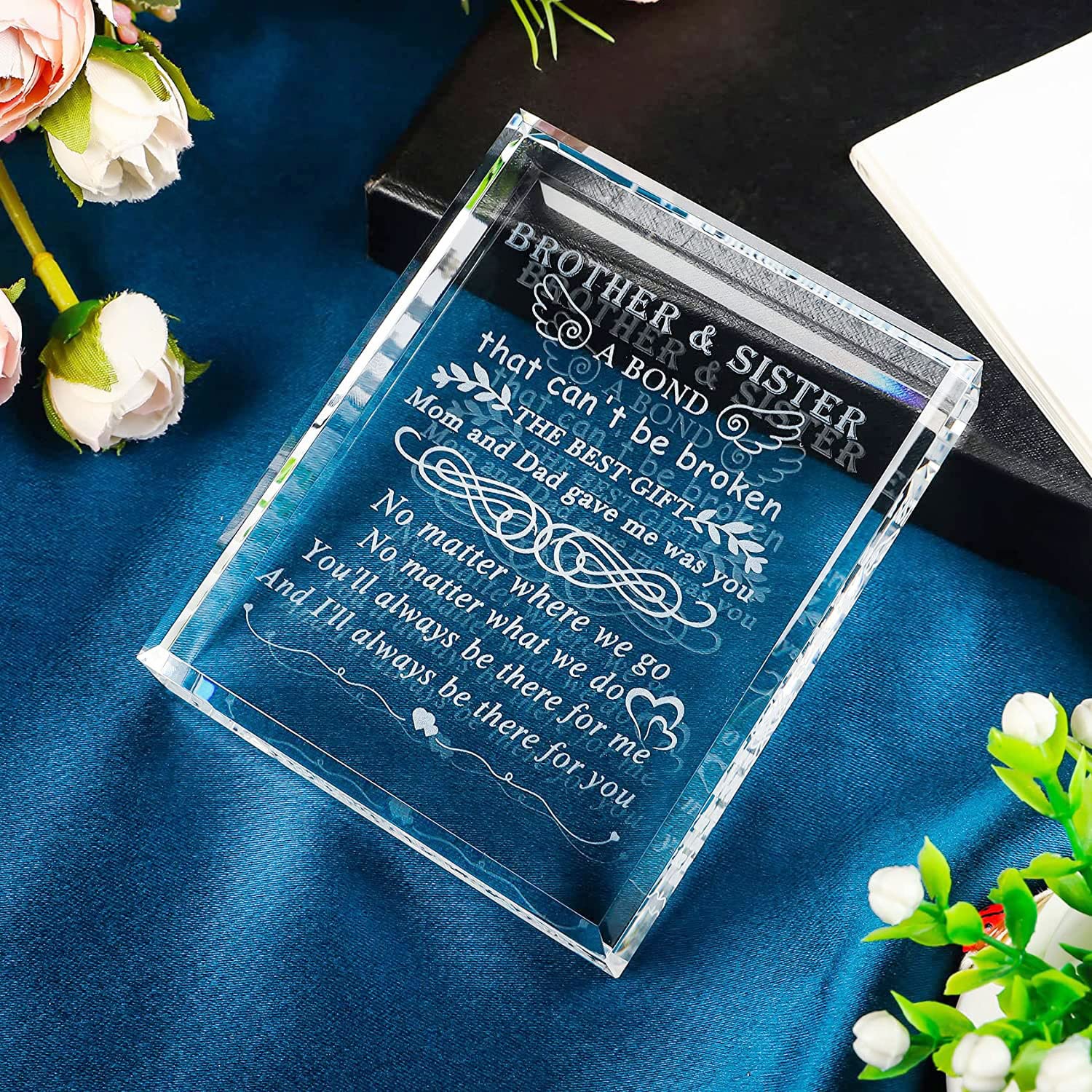 YWHL keepsake in hand showing compact size and portability benefit