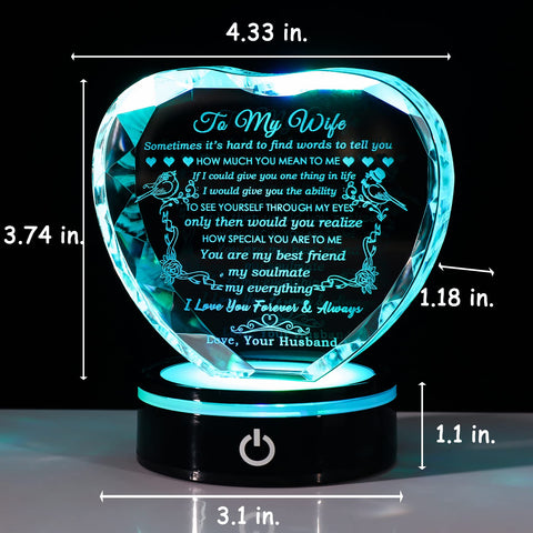 YWHL interior laser engraving detail highlighting permanent personalized message benefit