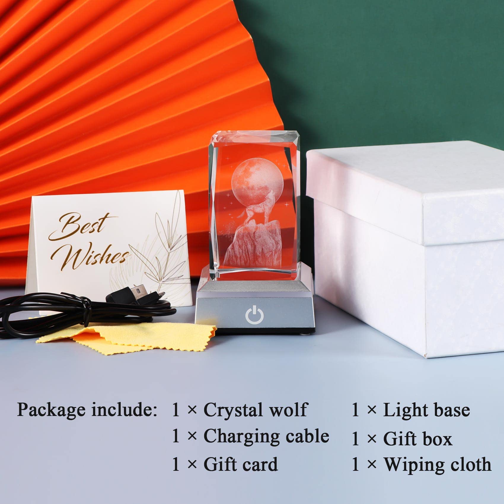 YWHL gift card and cloth included for presentation and careful care