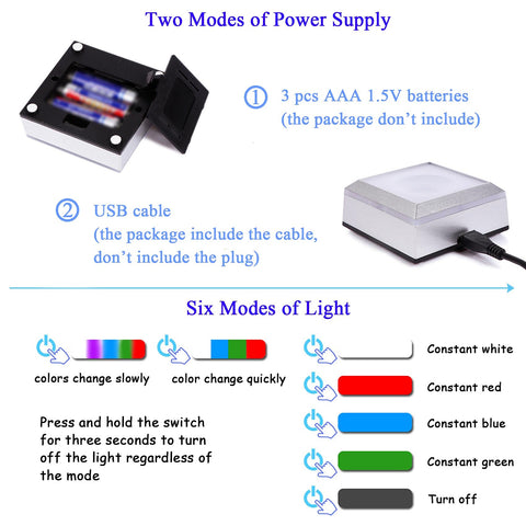 YWHL on a nightstand in night-light mode providing soft ambient illumination
