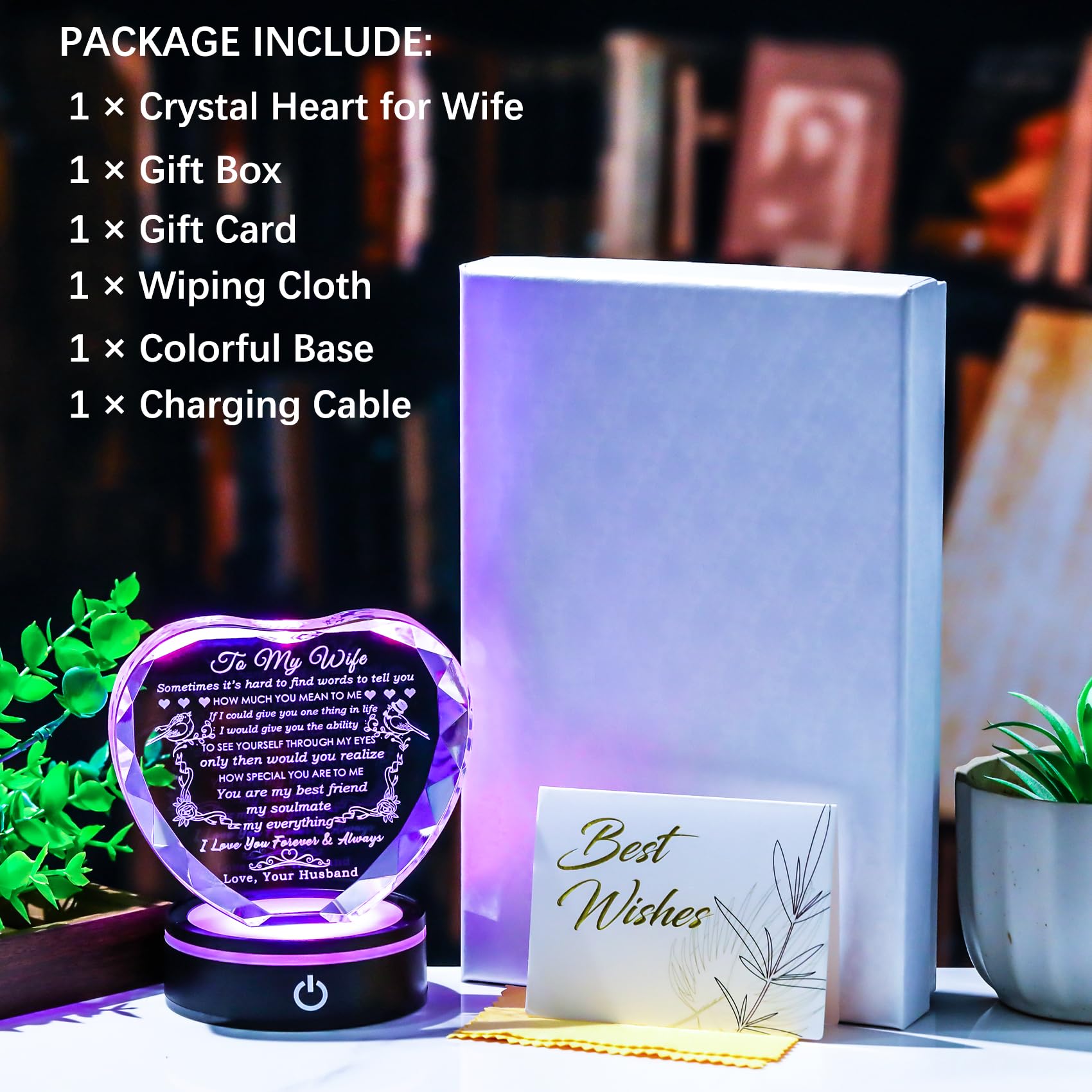 YWHL gift box packaging ready to present with included accessories for convenience