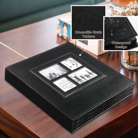 Ywlake close-up of photo pockets showcasing secure, dustproof protection