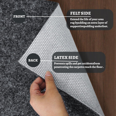 Yxzhyaba pad beside sofa to show scale and furniture-safe floor protection