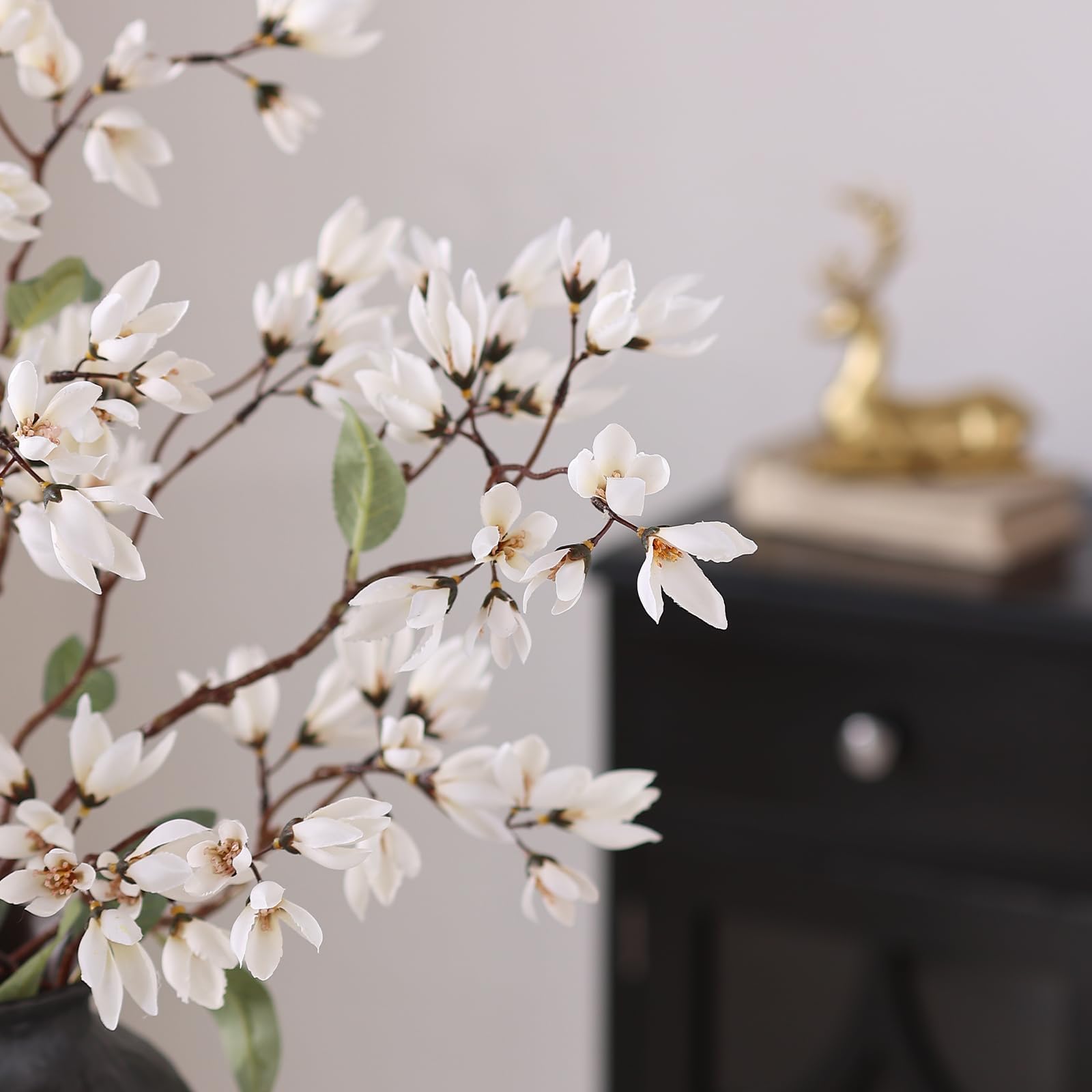 YXZZWL stems shaped for DIY wreath showing easy customization benefit