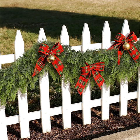 YXZZWL garland next to ruler showing true scale and size benefit