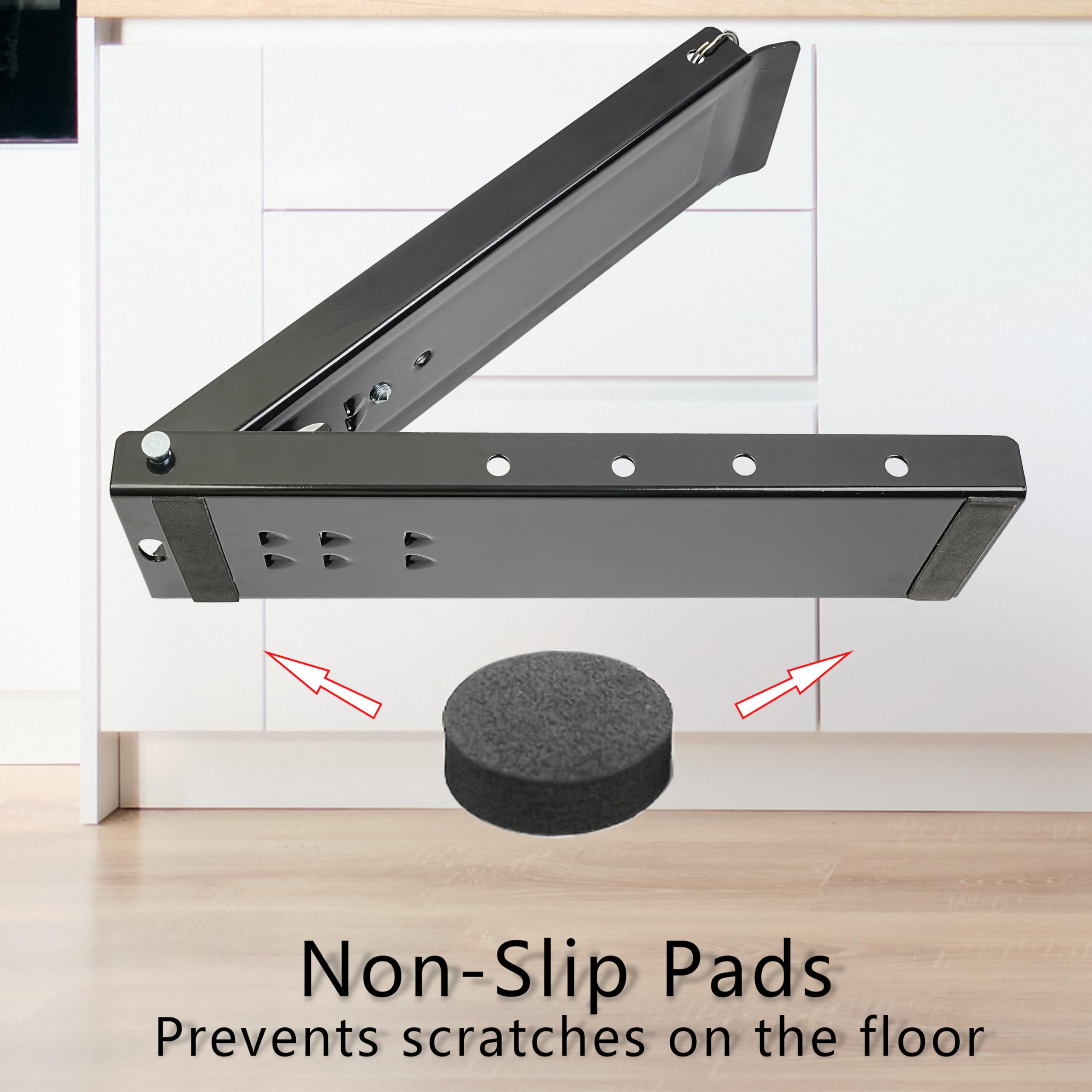YYDS in a kitchen setting demonstrating space-saving crushed can collection