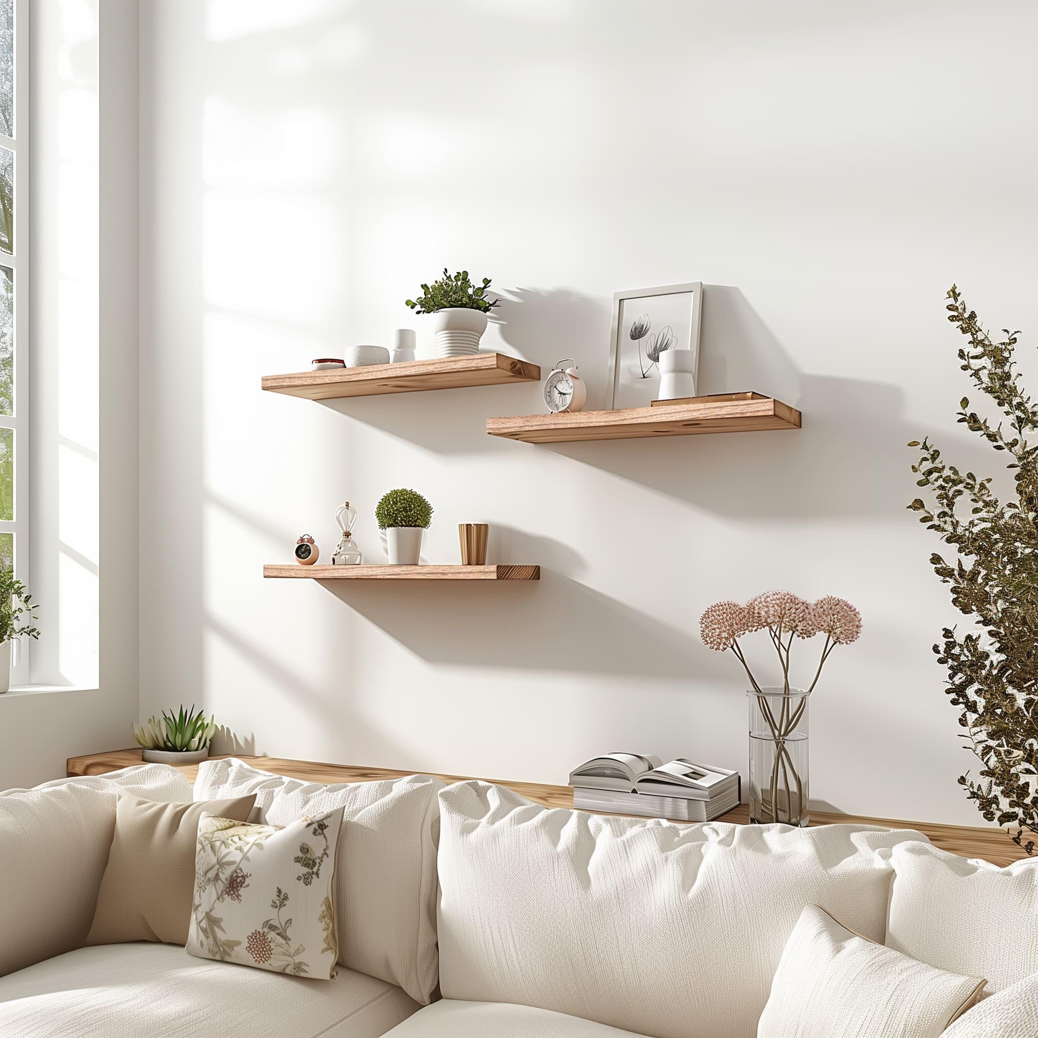 YYWUOJJ kitchen shelf holding spice jars, maximizes small-kitchen vertical space