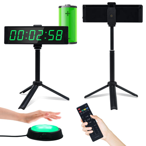 YZ front display showing large LED digits for clear visibility