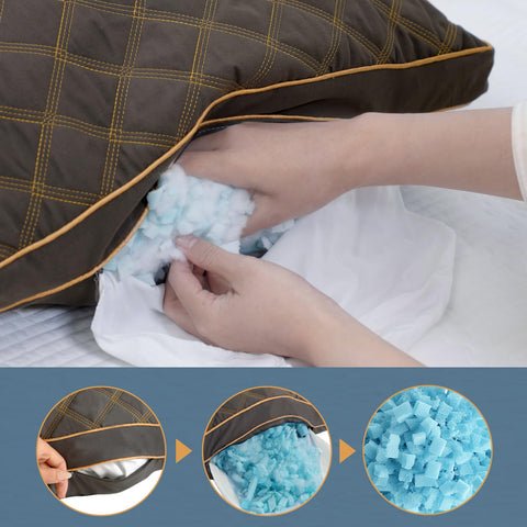 YZ HOME full-body pillow supporting pregnant belly and hips