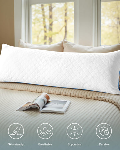 YZ HOME close-up of textured quilted surface offering firmer durable feel