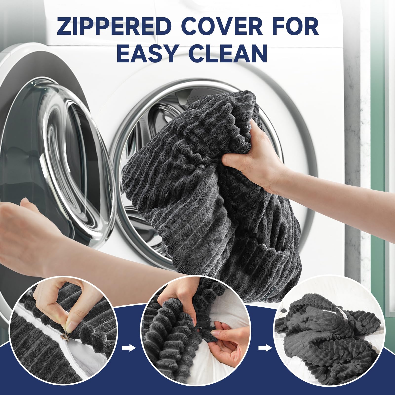 Z-hom vacuum-sealed roll packaging for compact shipping convenience
