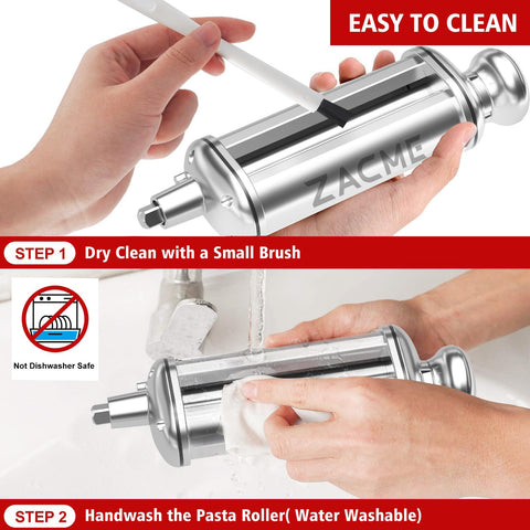 ZACME upgraded cleaning brush and accessories for removing stuck dough and simple maintenance