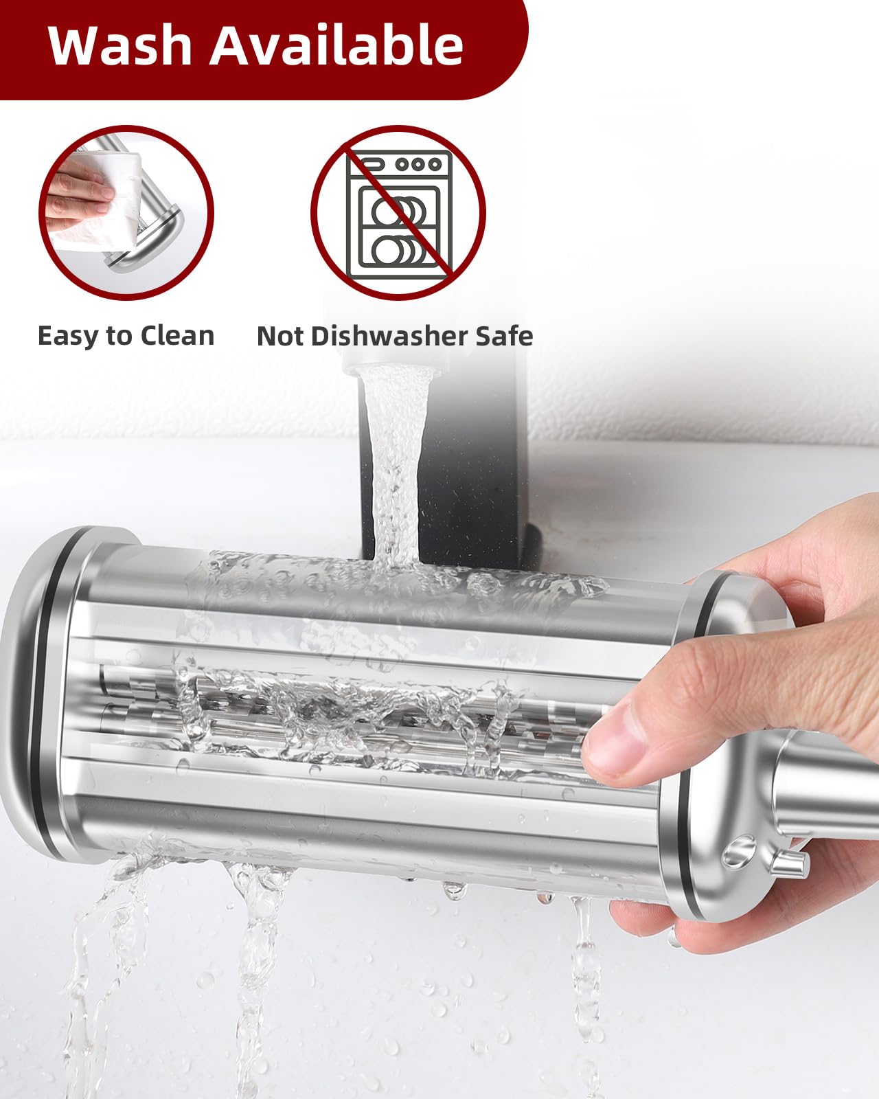 ZACME packaging and included cleaning brush highlighting ready-to-gift convenience
