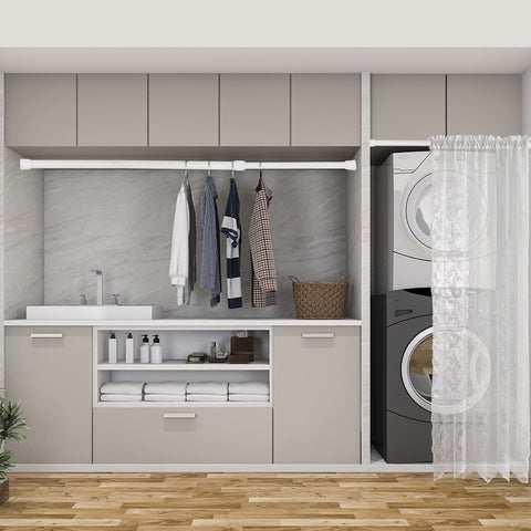ZAIKEHHA used as a closet rod holding clothes, space-saving organizer solution