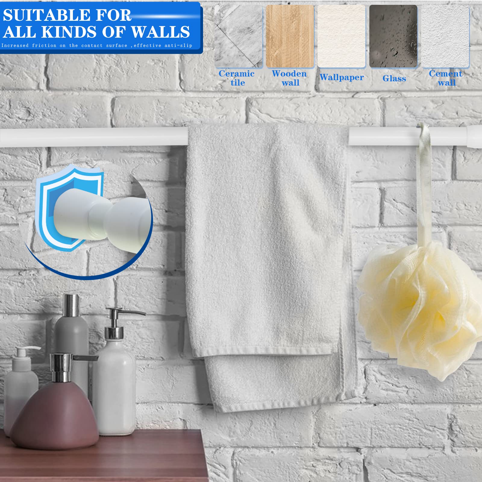 ZAIKEHHA supporting a lightweight curtain in a window, neat streamlined look