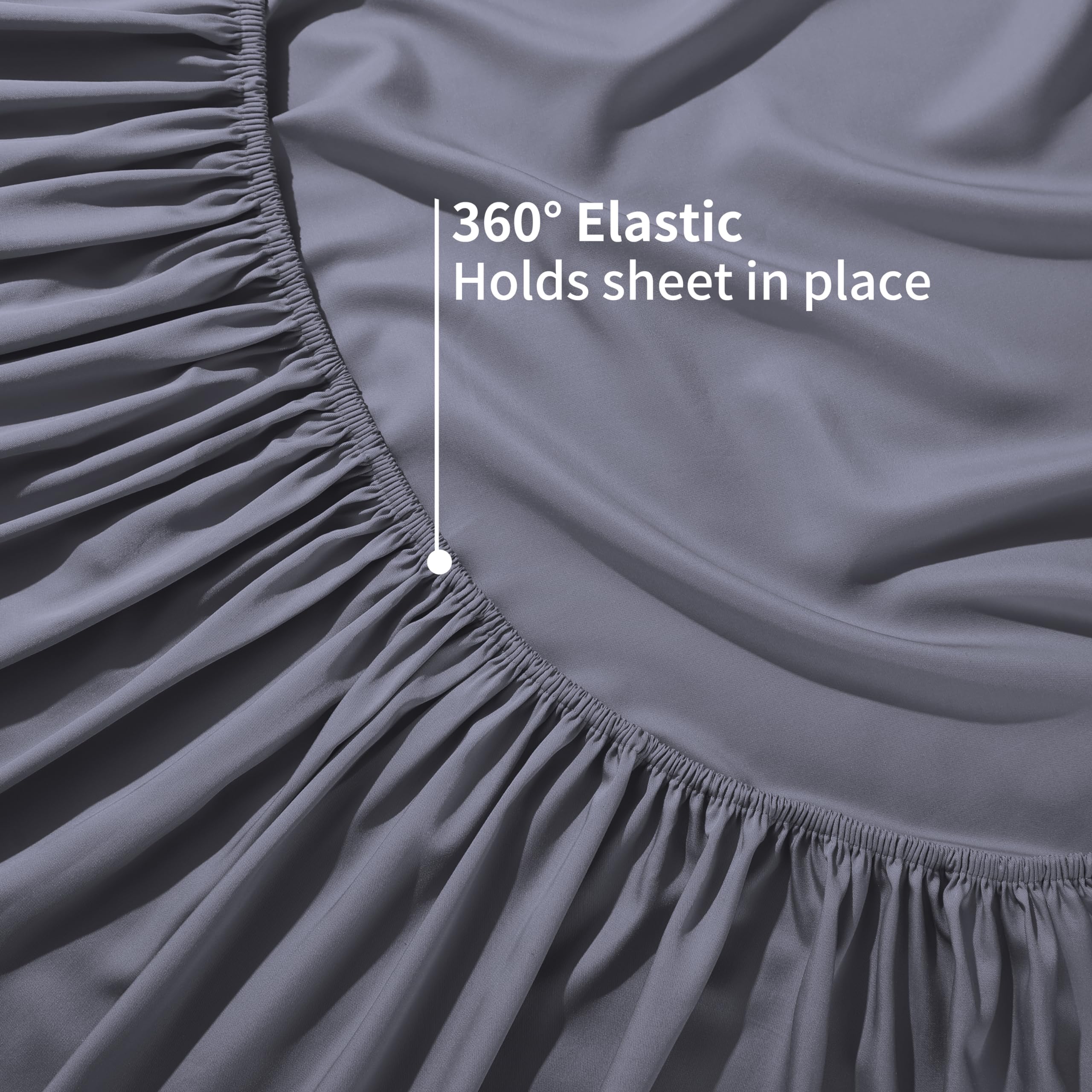 Zaizaihome neatly folded sheet highlighting easy storage and low-maintenance benefit