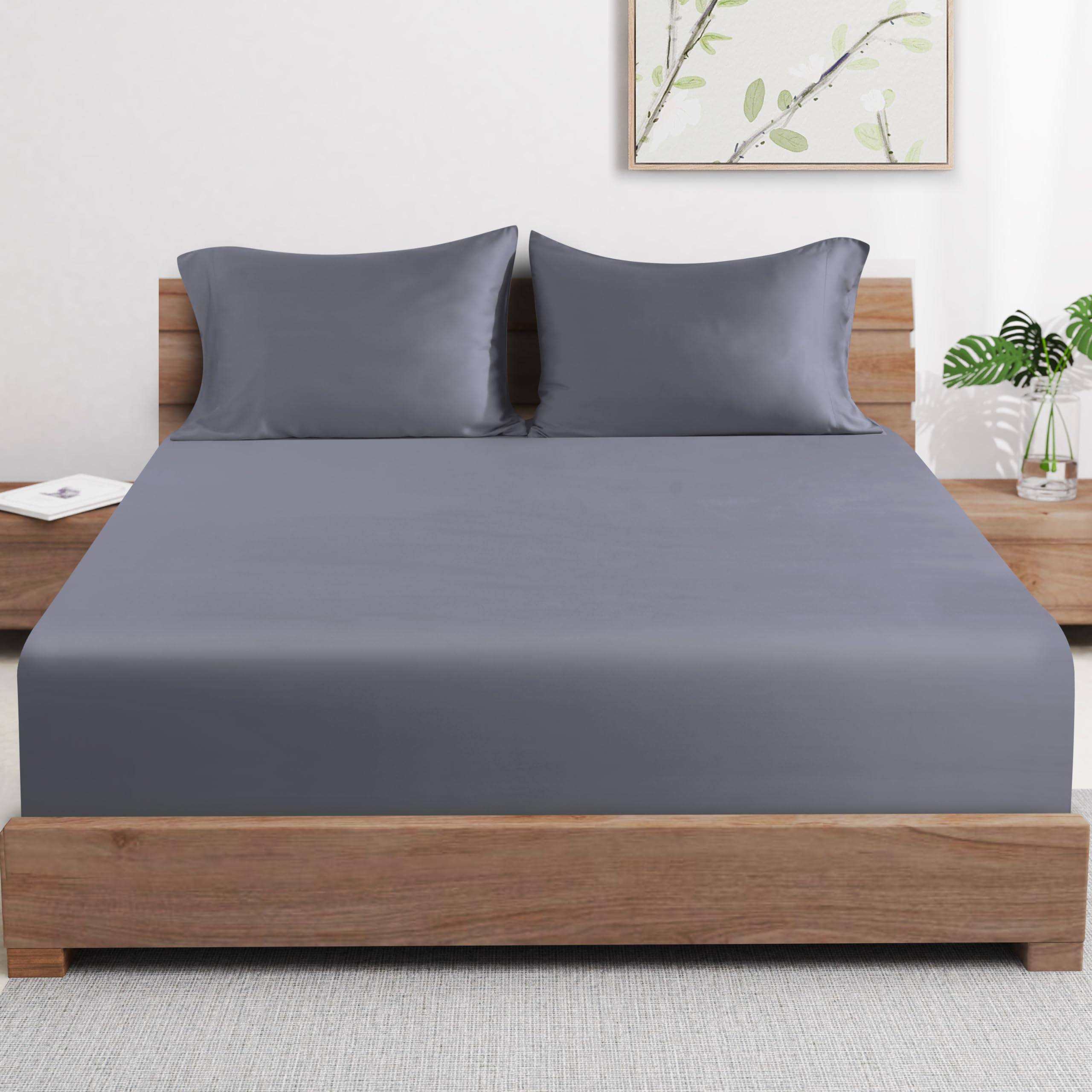 Zaizaihome neatly folded fitted sheet ready for washing and long-lasting use