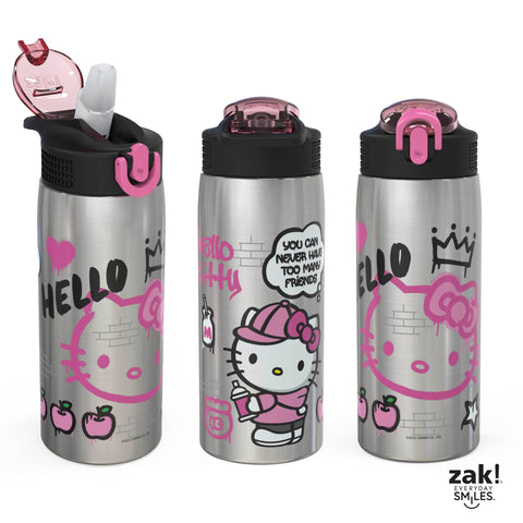 Zak Designs being used outdoors showing one-handed drinking convenience on the go