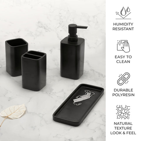 zccz vanity tray holding watch and glasses to keep countertop items contained