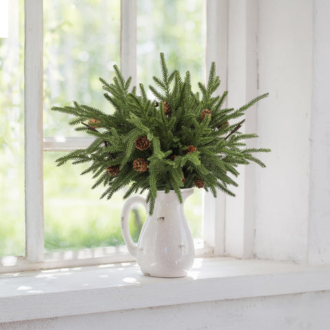 ZEAZEA LED branch glowing warmly to add soft ambient light to decorations