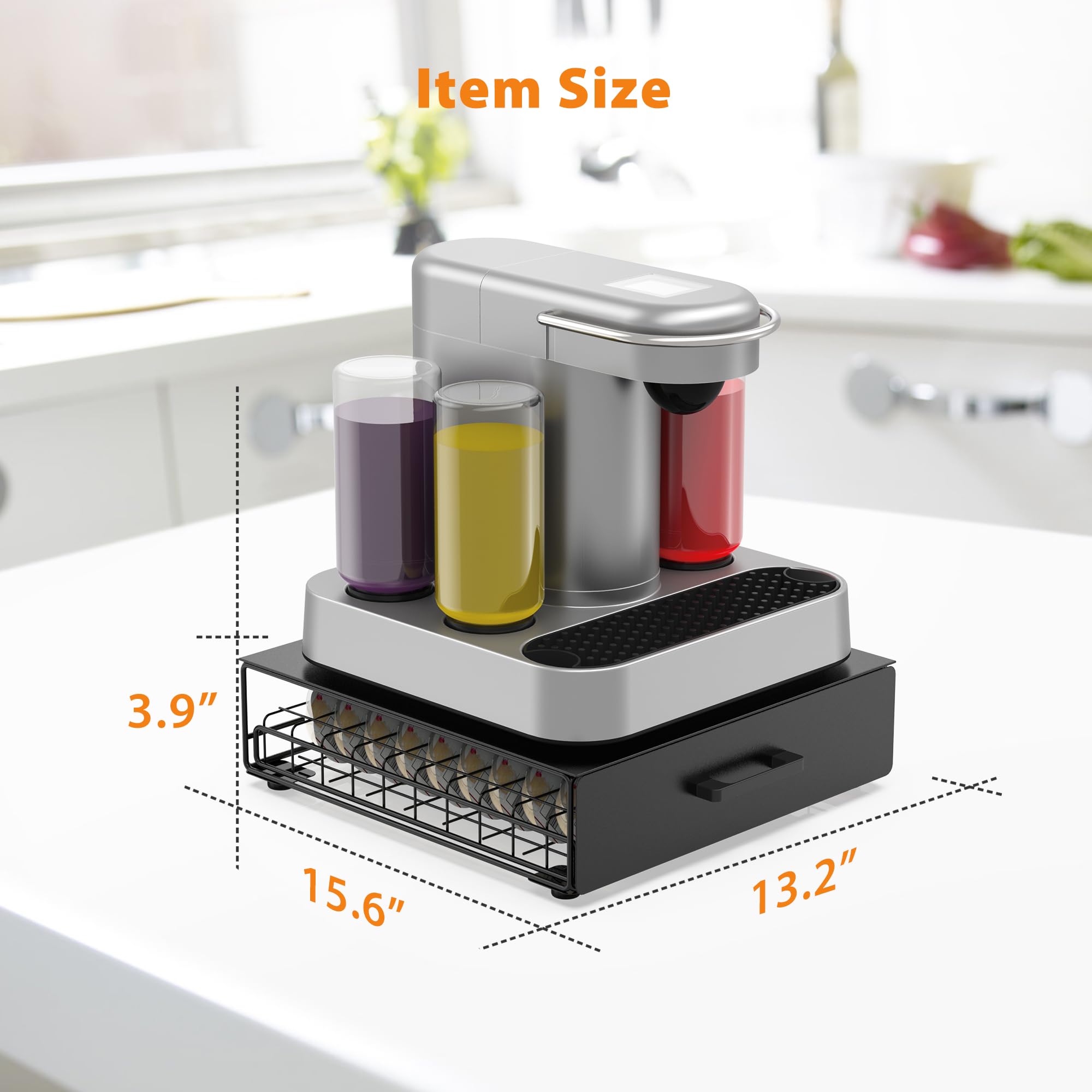 ZECENN two stacked drawers illustrating expandable storage capacity benefit