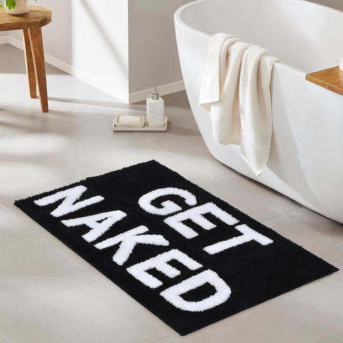 Zeeinx in styled bathroom adding witty charm and cohesive modern look